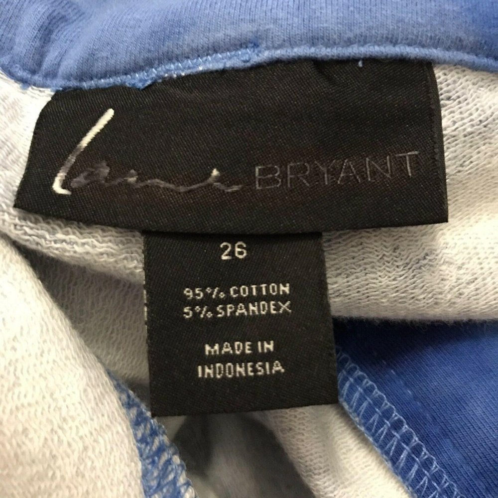 Lane Bryant Size 26 Capri Jeggings Blue Tie Dye - Picture 4 of 5